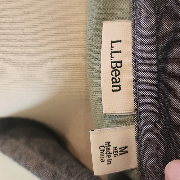 L.l Bean Half Button Pullover - Picture 6 of 7